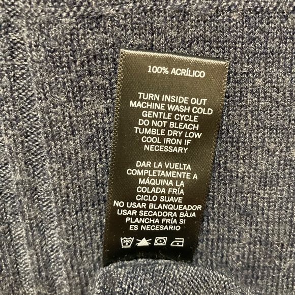 Geoffrey Beene XXL Windowpane Quarter Zip Sweater Great cond! 12040 - Picture 5 of 8